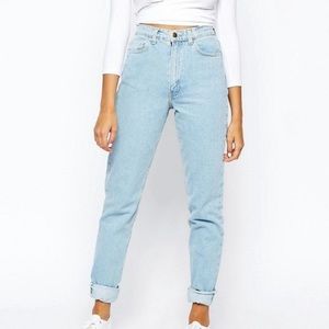 American Apparel mom jeans